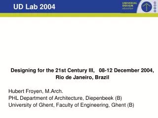 UD Lab 2004