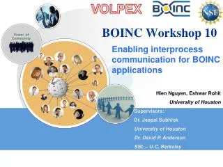 BOINC Workshop 10