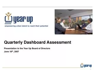 Quarterly Dashboard Assessment