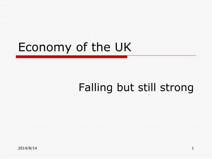 economy of the uk
