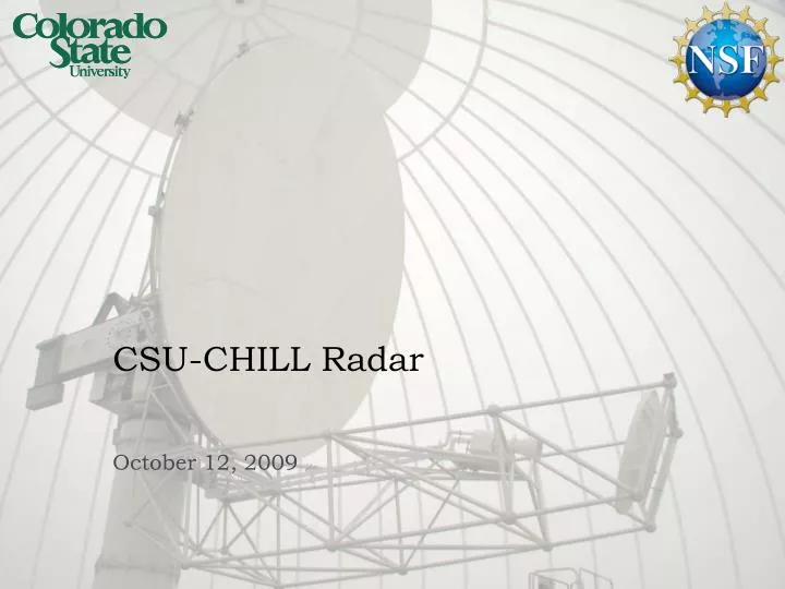 csu chill radar