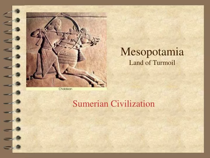 mesopotamia land of turmoil