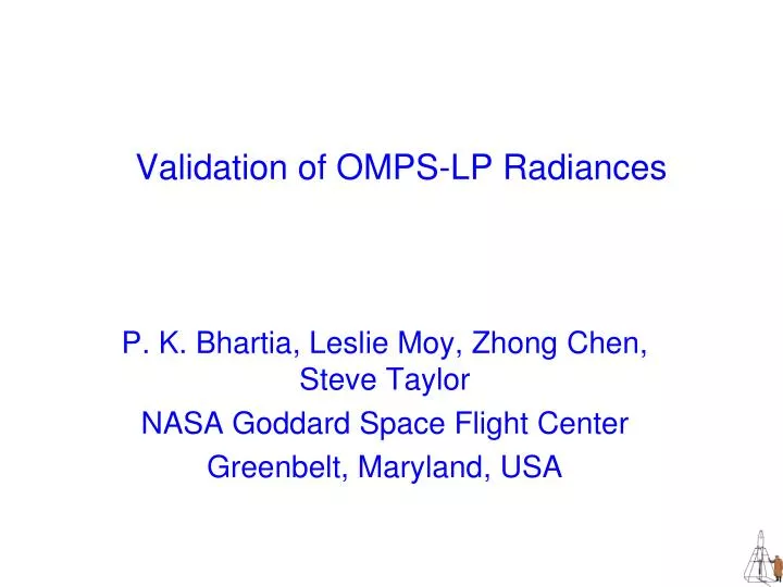 validation of omps lp radiances