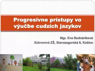 progres vne pr stupy vo v u be cudz ch jazykov
