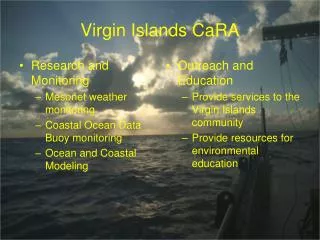 Virgin Islands CaRA