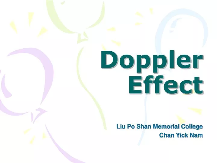 doppler effect