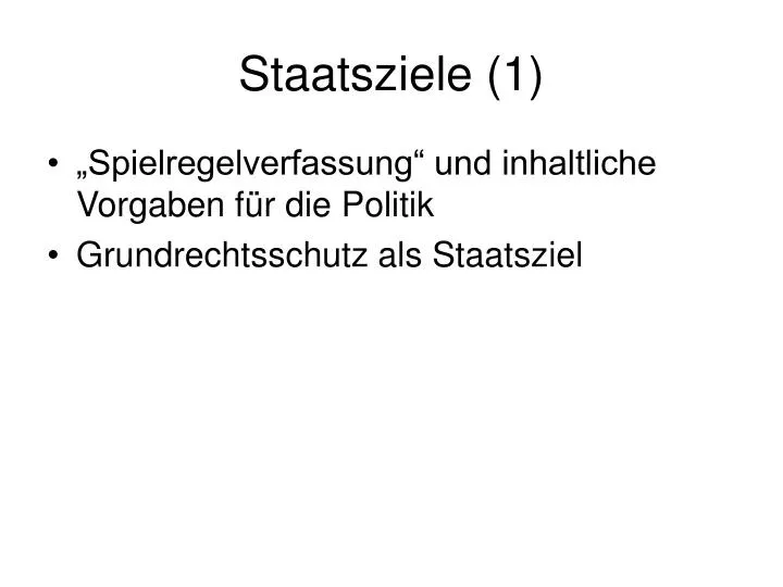 staatsziele 1