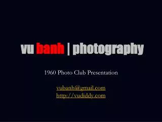 vu banh | photography
