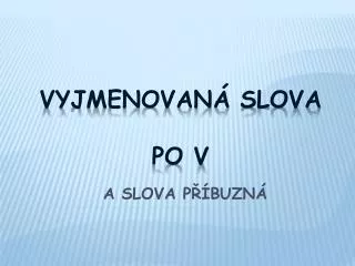 a slova p buzn
