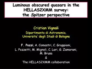 Luminous obscured quasars in the HELLAS2XMM survey: the Spitzer perspective