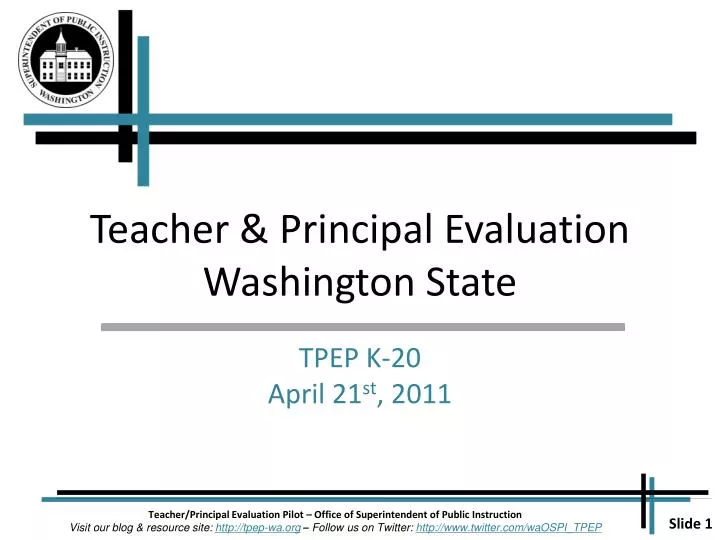 teacher principal evaluation washington state