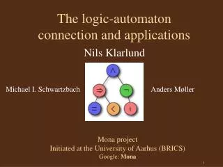 The logic-automaton connection and applications