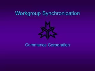 Workgroup Synchronization