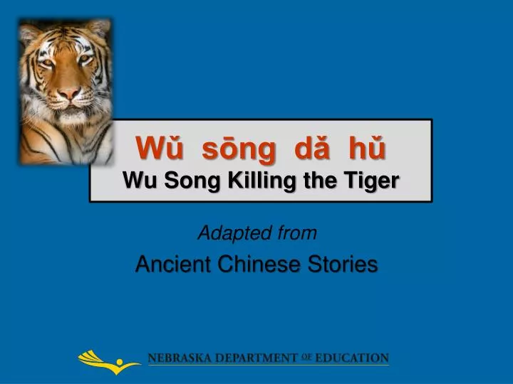 w s ng d h wu song killing the tiger