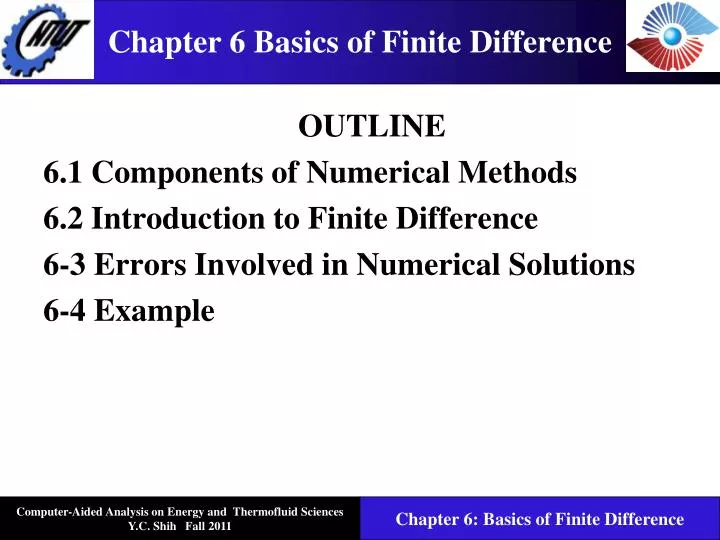 chapter 6 basics of finite difference