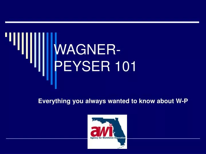 wagner peyser 101