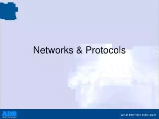 Networks &amp; Protocols