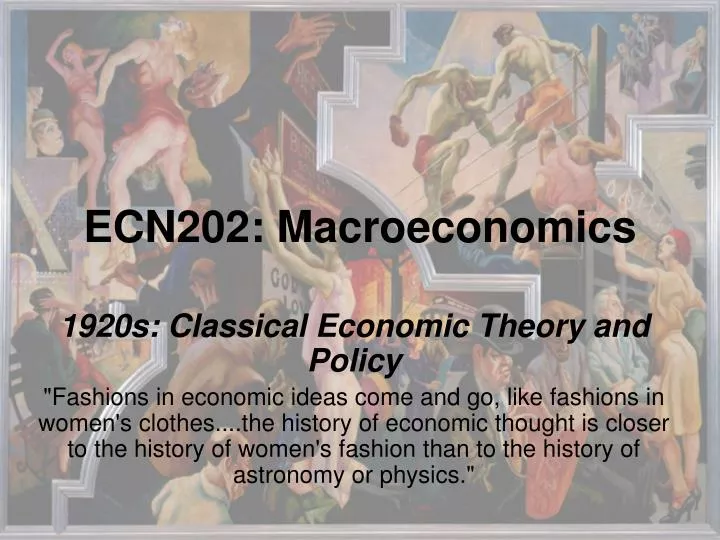 ecn202 macroeconomics