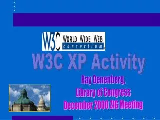 W3C XP Activity