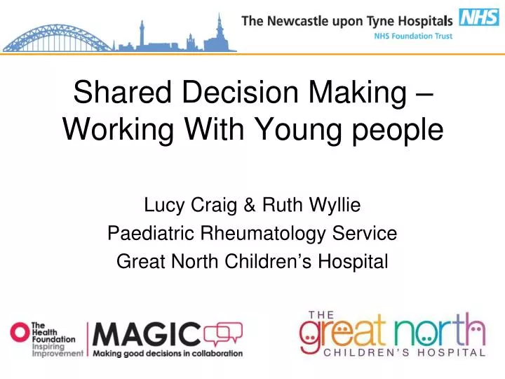 shared decision making working with young people