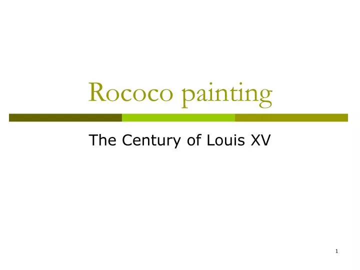 rococo painting