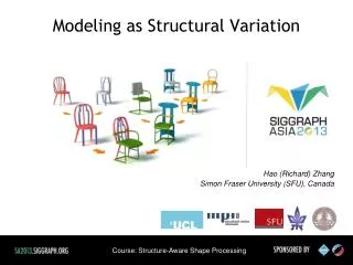 Modeling as Structural Variation