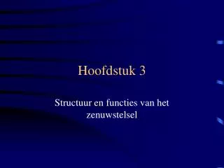 hoofdstuk 3