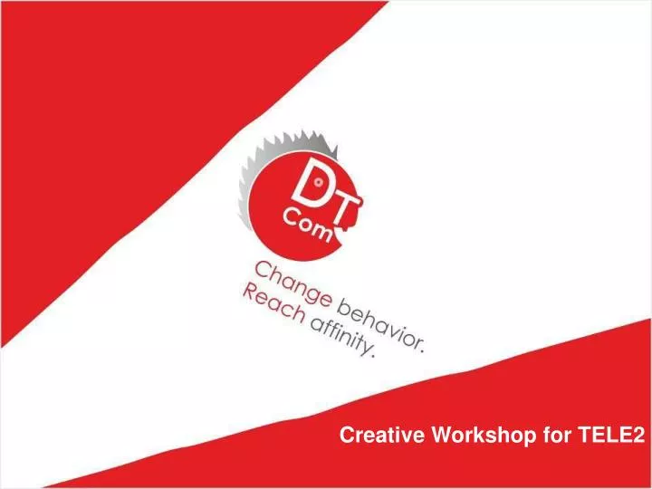 creative workshop for tele2
