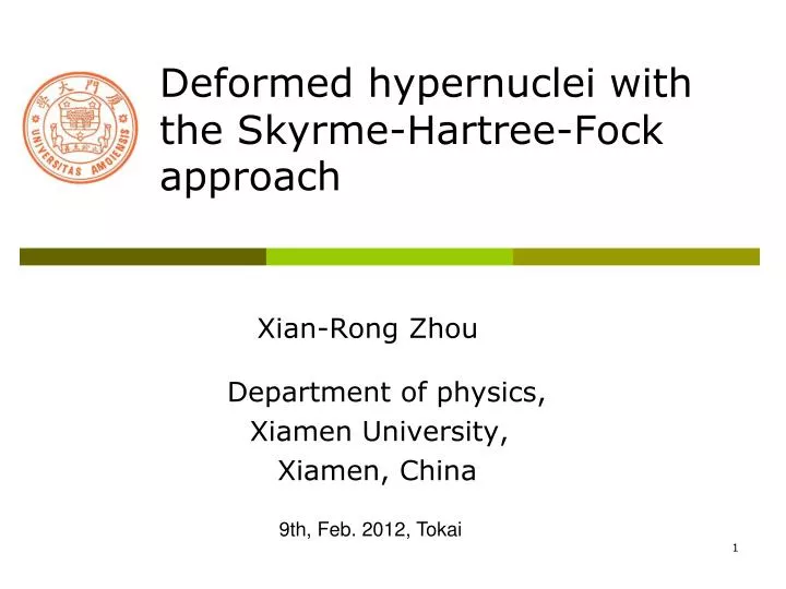 deformed hypernuclei with the skyrme hartree fock approach