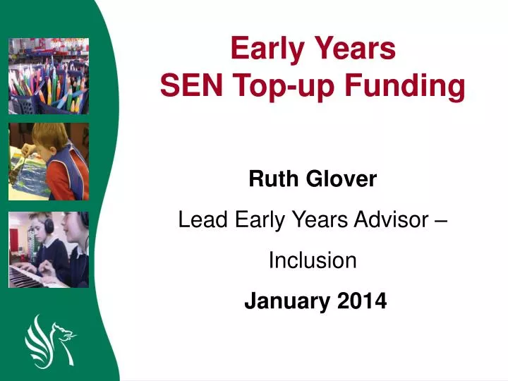 early years sen top up funding