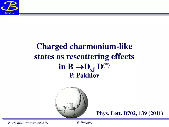 charged charmonium like states as rescattering effects in b d sj d
