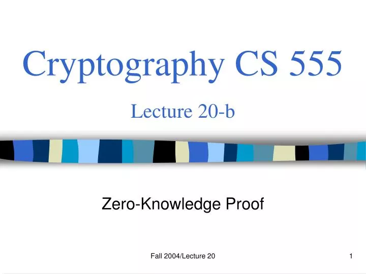 cryptography cs 555 lecture 20 b