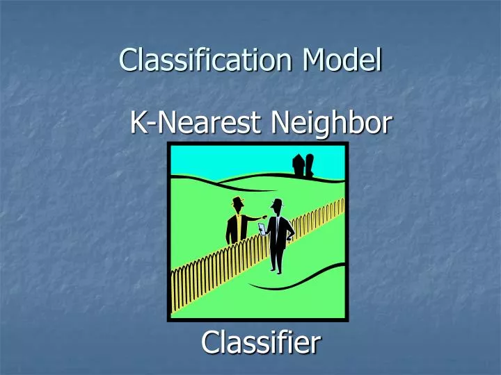 classification model