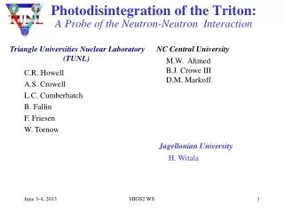 Photodisintegration of the Triton: A Probe of the Neutron-Neutron Interaction