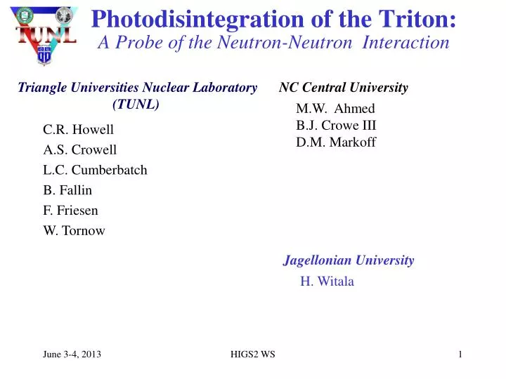 photodisintegration of the triton a probe of the neutron neutron interaction