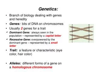 Genetics: