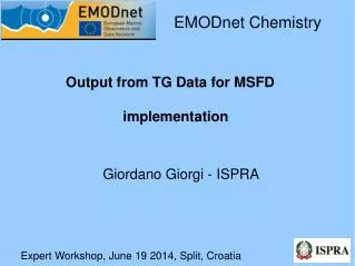 Expert Workshop, June 19 2014, Split, Croatia
