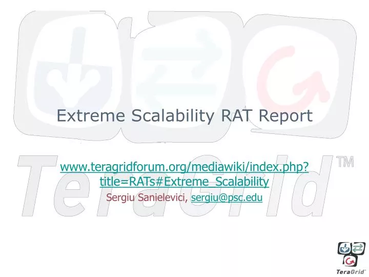 extreme scalability rat report