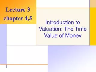 lecture 3 chapter 4 5