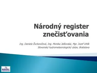 Národný register znečisťovania