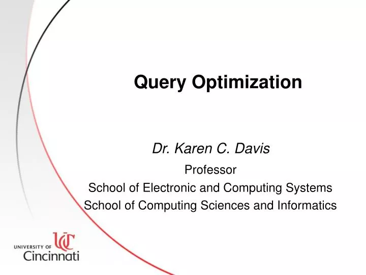 query optimization