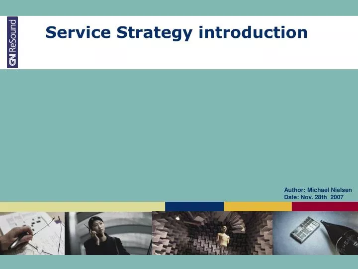 service strategy introduction