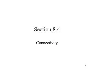 Section 8.4