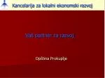 Vaš partner za razvoj - slide 1
