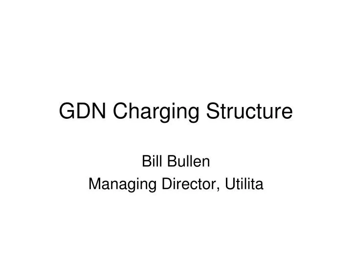 gdn charging structure