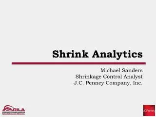 Shrink Analytics