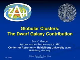 Globular Clusters: The Dwarf Galaxy Contribution