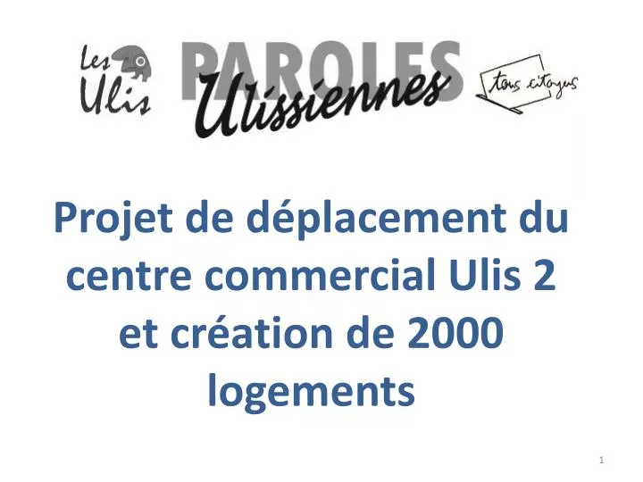 projet de d placement du centre commercial ulis 2 et cr ation de 2000 logements