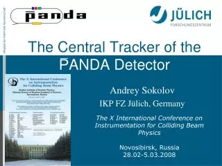 The Central Tracker of the P ANDA Detector