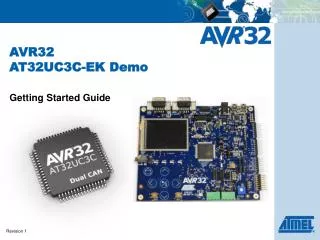 AVR32 AT32UC3C-EK Demo